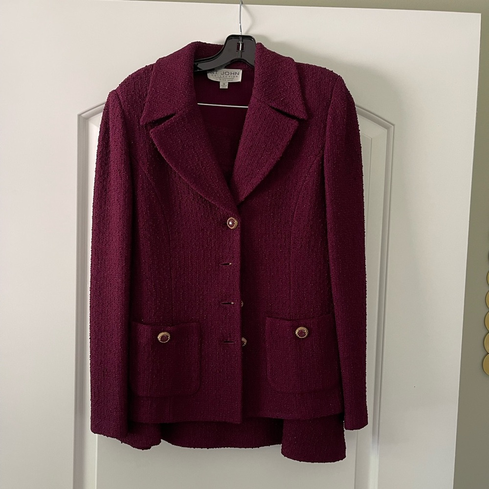 St. John Collection Jacket & Skirt
